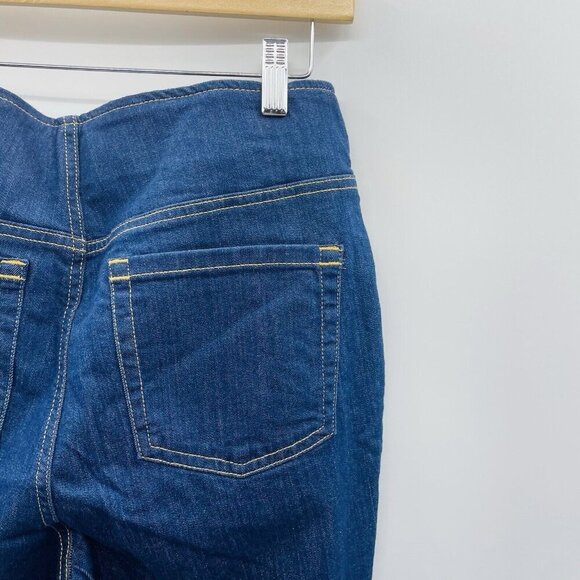 INC International Concepts Womens Size 10 Bootcut Pull-On Jeans Dark Indigo $69 - Picture 5 of 8